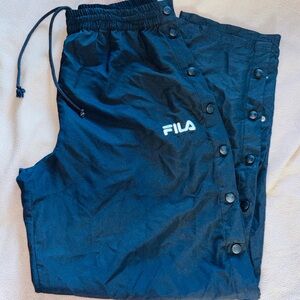Fila Dark Gray Track Pants